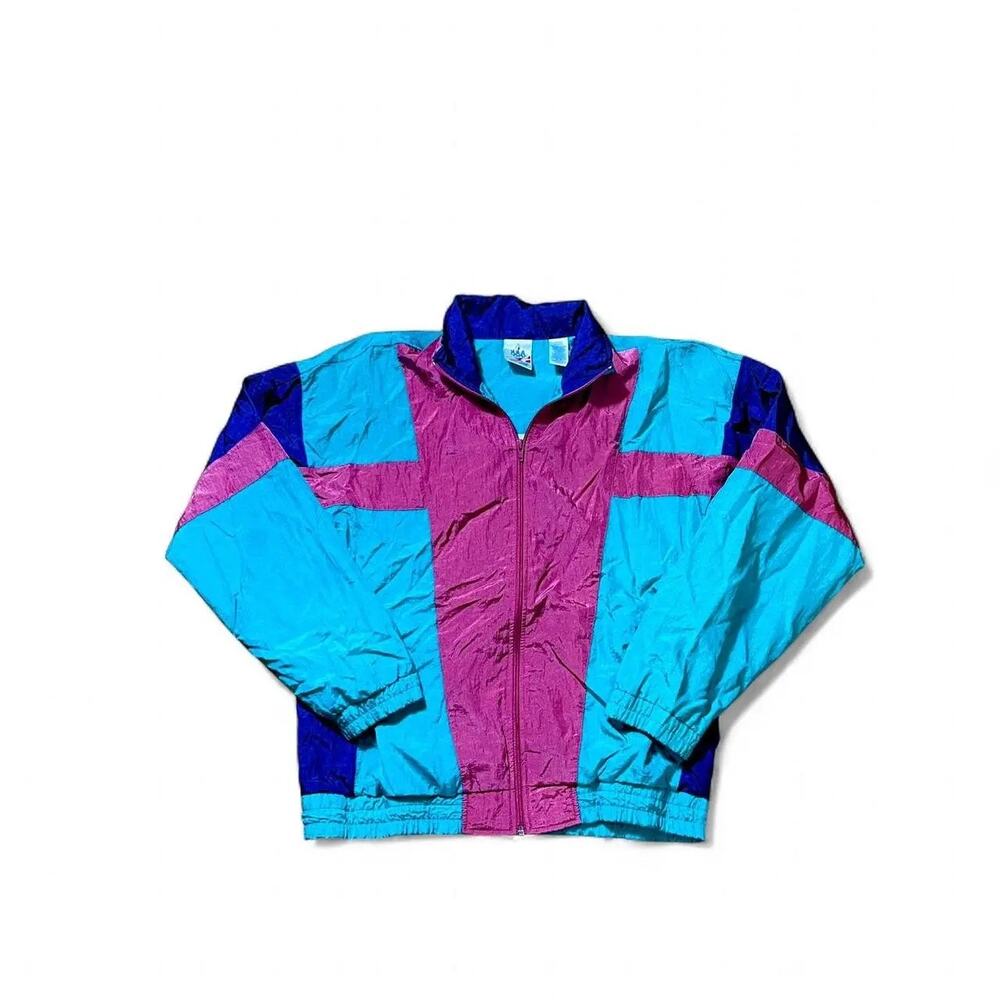 Vintage USA Olympic JCPenney Windbreaker Jacket - Size S